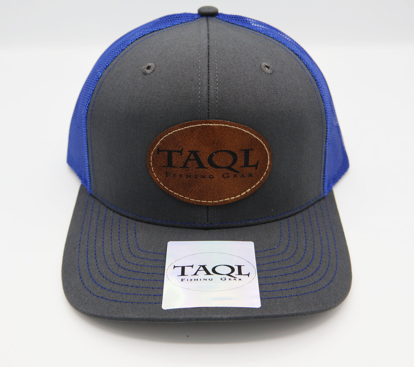 Charcoal and Royal Blue