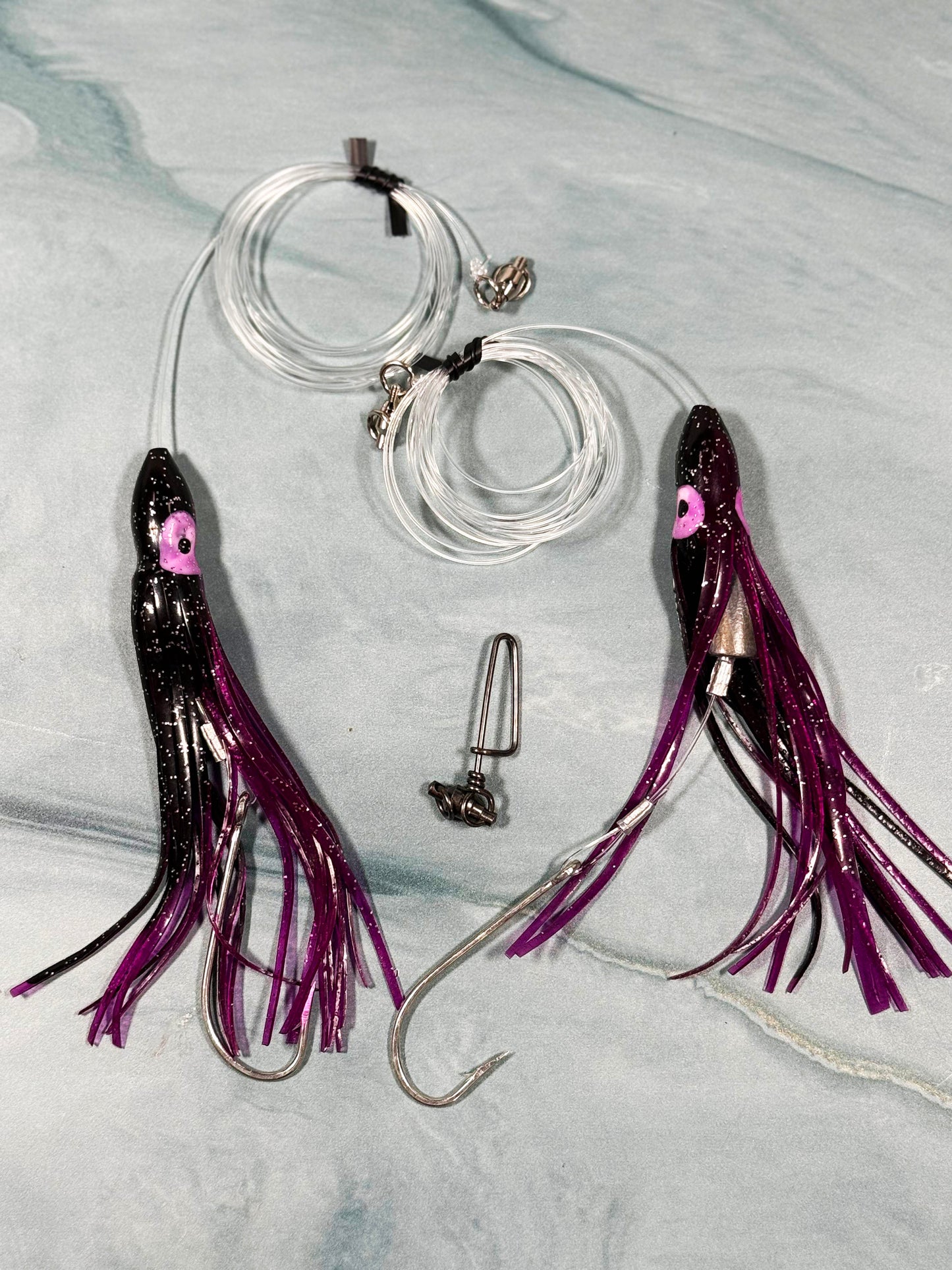 Squid Rig 60# Mono - 2 pack