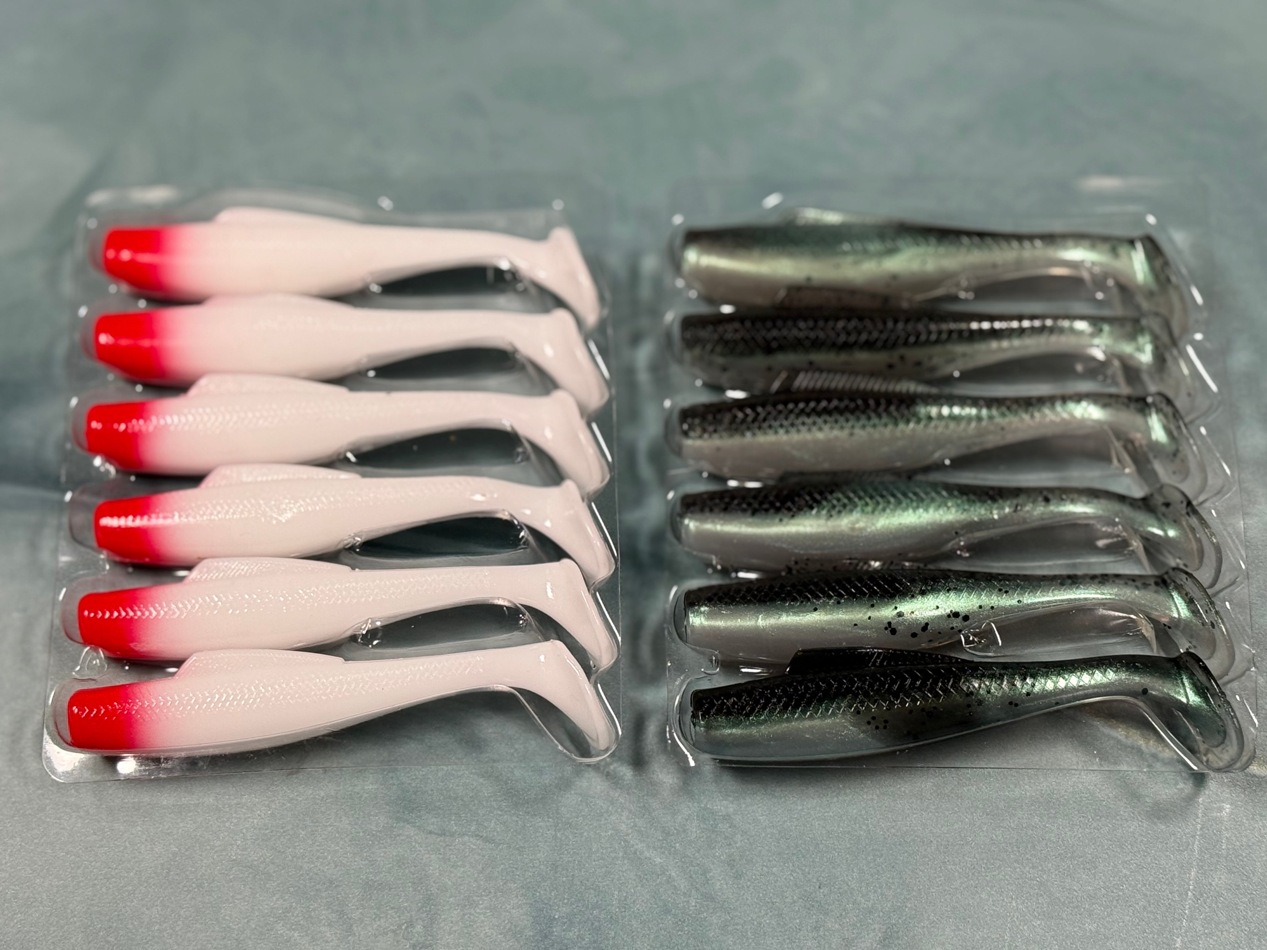 TAQL Paddle Tail Soft Plastics – Saltwater Swimbaits for Inshore
