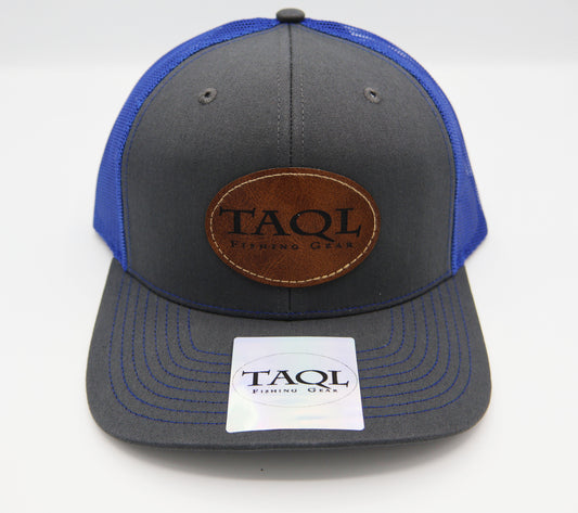 Charcoal and Royal Blue
