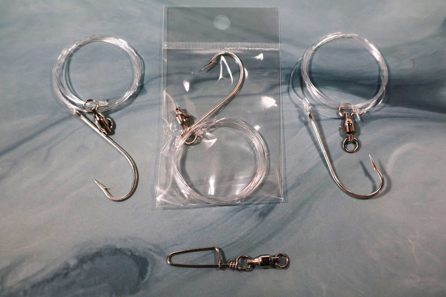 Flics Free Line Toss Rig - J Hooks - 3 per pack