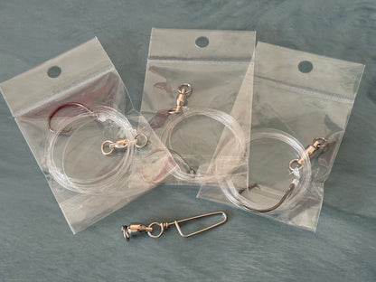 Flics Free Line Toss Rig - Circle Hooks - 3 per pack