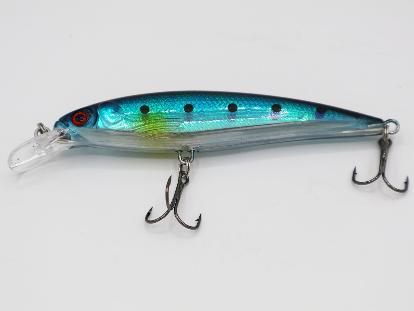 TAQL Hard Target Minnow Lure Blue Sardine color