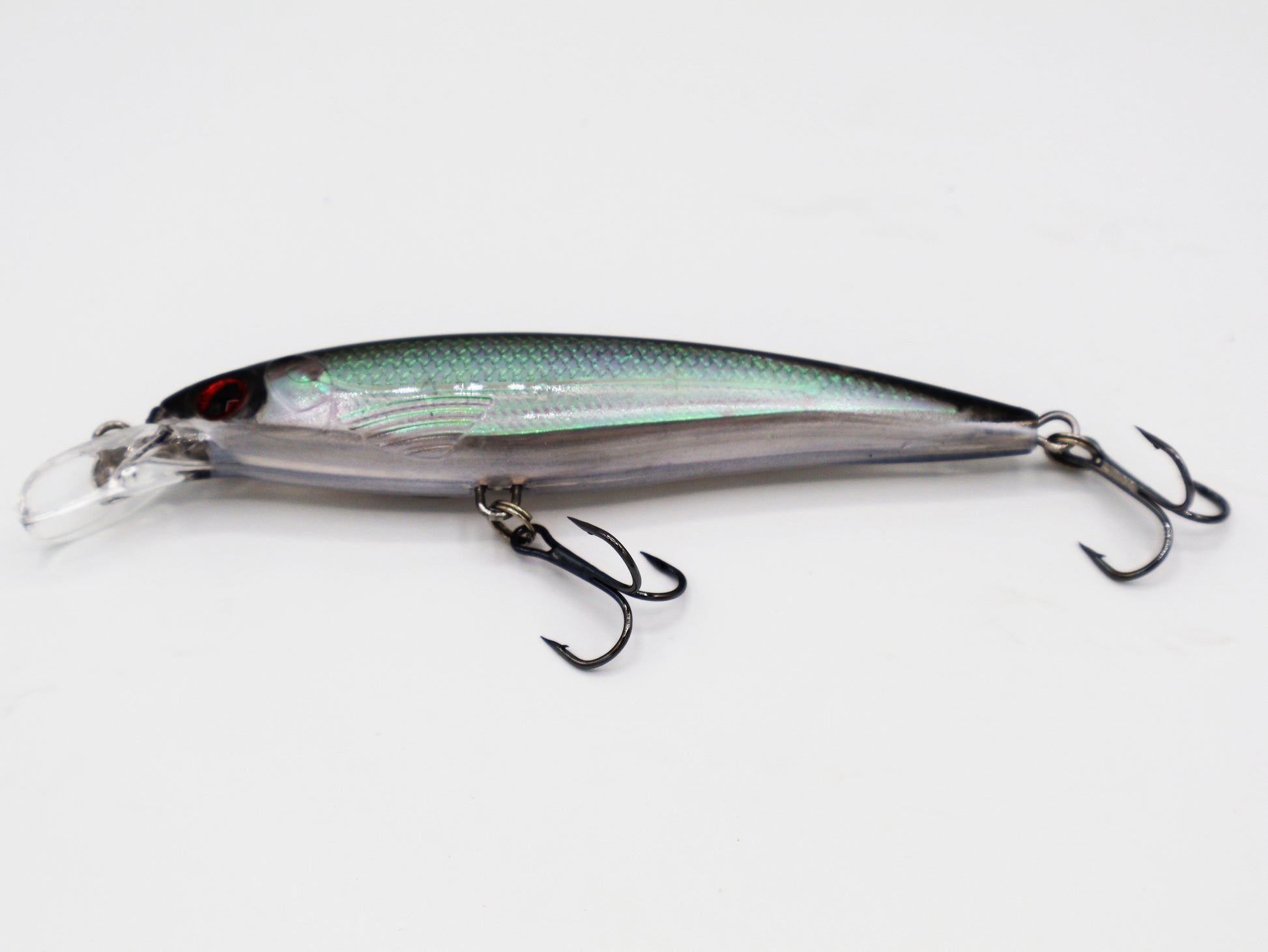 TAQL Hard Target Minnow Lure Luma Green color