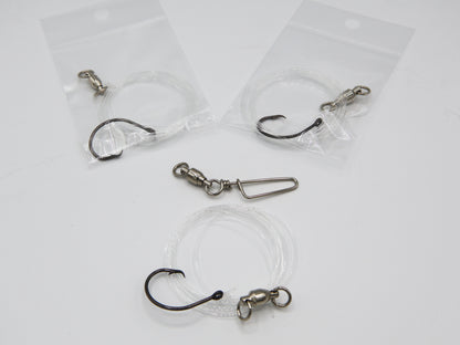 Flics Free Line Toss Rig - Circle Hooks - 3 per pack
