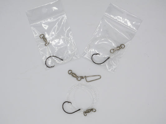 Flics Free Line Toss Rig - Circle Hooks - 3 per pack