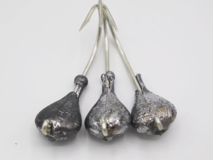 X-Out Solid7 Jig Head - 4 pack with 2 sizes