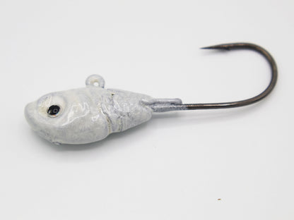 X-Out Jig Head 1.5oz Pearl - 2 pack