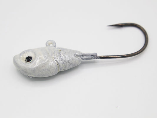 X-Out Jig Head 1.5oz Pearl - 2 pack