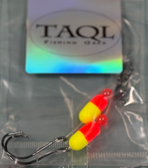 Pompano Rigs Double 2/0 Circle Hooks with Floats