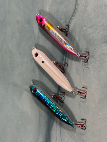 Skipper Top Water Lures - 3 pack