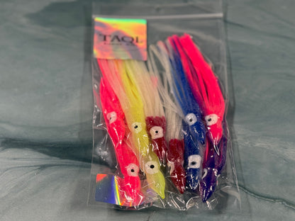Squid Skirt 4.75 inch Variety - 10 pack